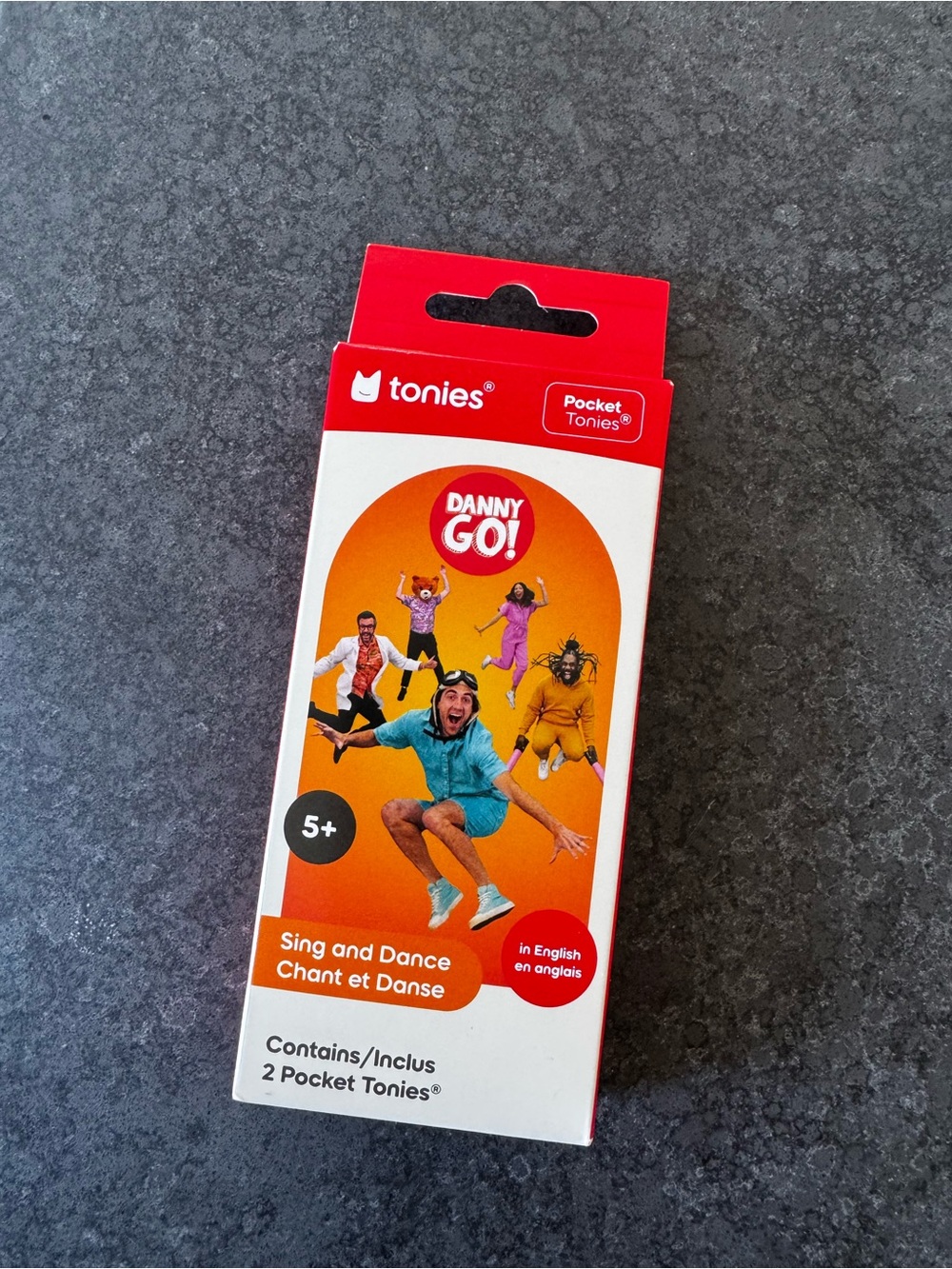Danny GO! Pocket Tonies - Orange/Red